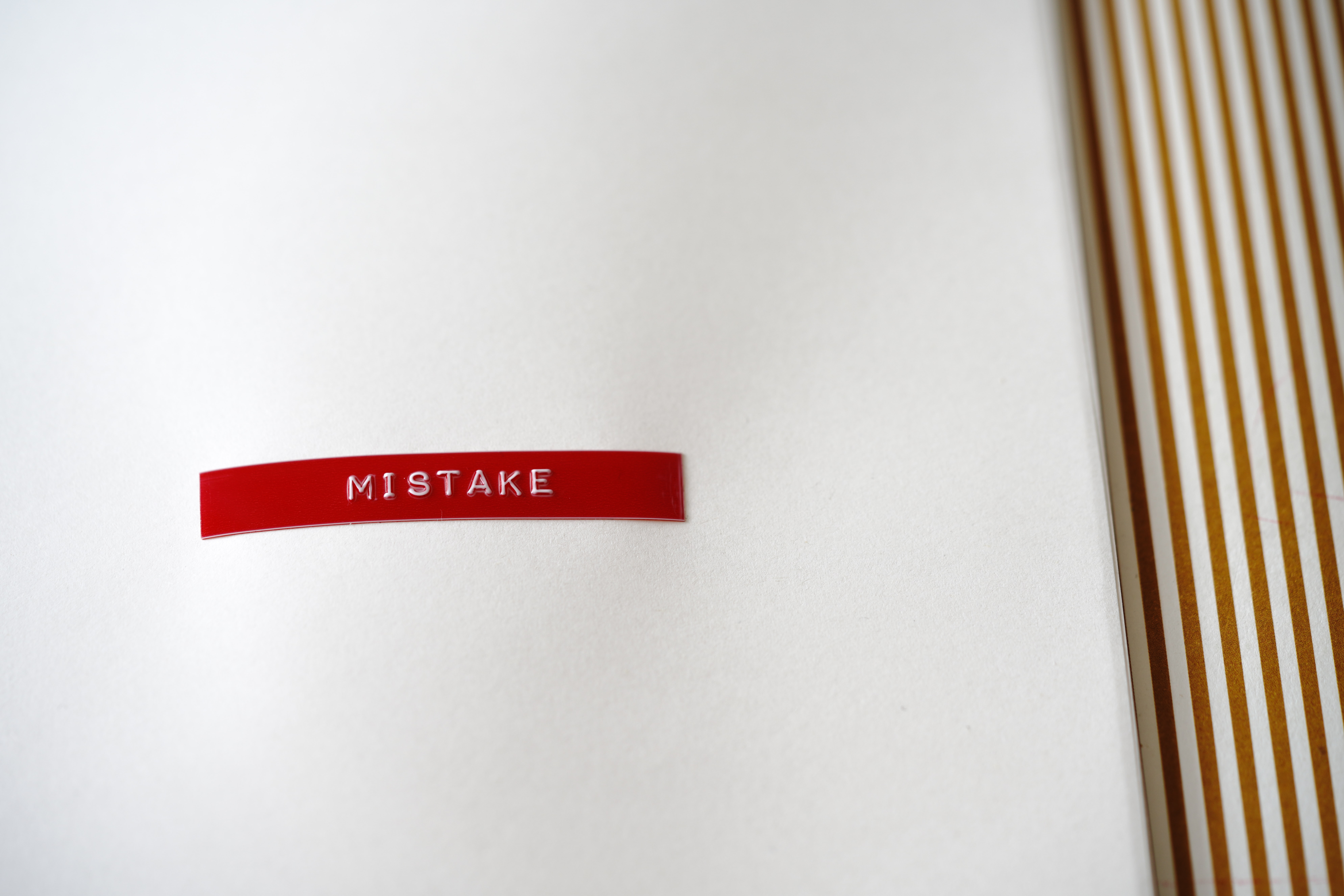mistake red label interview